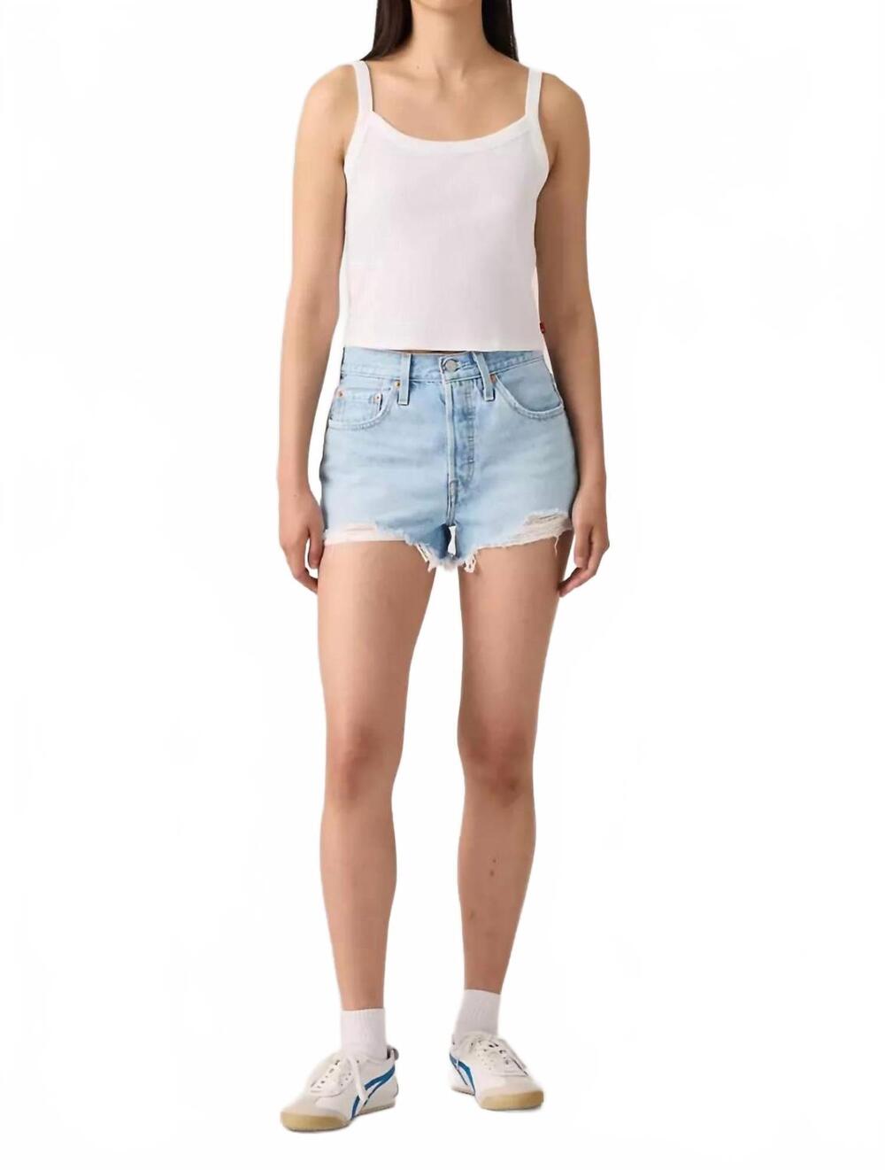 NEW LEVI'S original high rise short in luxor heat